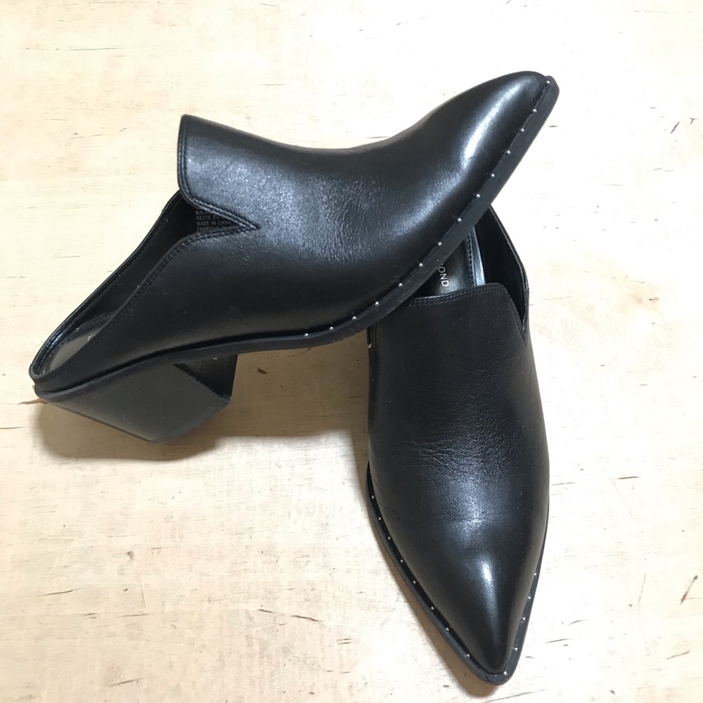Treasure and Bond Leather Studded Mule Size 7.5